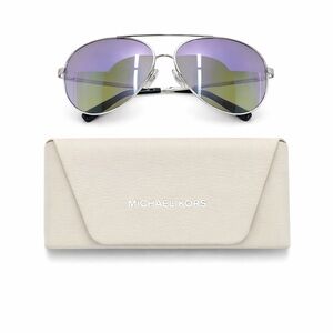 Michael Kors Purple and Silver Sunglasses